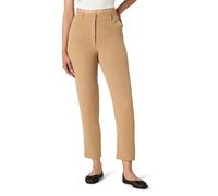 The Drop Sheilaa Slim Flat Front Trouser Pantalones, Camel, 3XL Grande