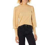 The Drop Vivienne Jersey con Cuello Redondo, Mangas Globo y Hombreras para Mujer, Curds & Whey, 4XL Grande