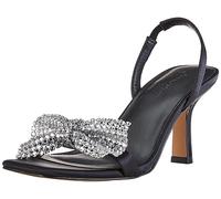 The Drop Women's Sandalia de tacón destalonada Kate, negro, 40.5