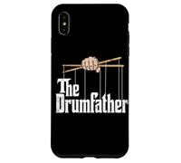 The drumfather Rock Drummer Band Music Carcasa para iPhone XS MAX