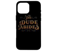 The Dude Abides Vintage Design For Film Loving Bowler Carcasa para iPhone 16 Pro MAX
