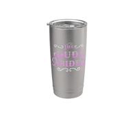 The Dude Abides Vintage Design For Film Loving Bowler Vaso térmico de acero inoxidable de doble pared
