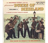 The Dukes Of Dixieland - AFLP1860 LP On Bourbon Street With The Dukes Of Dixieland Volume 4 VI