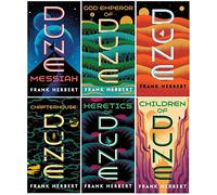 The Dune Collection, Books 1-6. (Set includes -- Dune, Dune Messiah, Children of Dune, God Emperor of Dune, Heretics of Dune, Chapterhouse Dune) Complete Series