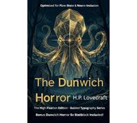 The Dunwich Horror: Guided Typography Edition