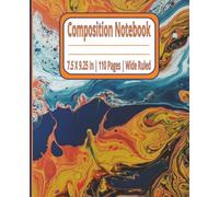 The Dynamic Composition Notebook: College, School, Employee & Work Ruled: Ruled Writing Notebook | College, School, and Employee Lined paper Pad | ... & Journals | 110 Pages | 7.5X9.25 Inches