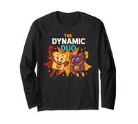 The Dynamic Duo - Camiseta de gelatina de Mantequilla de maní Linda y Divertida Manga Larga