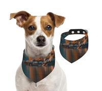 The Eagle On The Lake - Bandanas reversibles de algodón para perro, babero ajustable para perros pequeños y grandes, para cumpleaños, boda, impresión de doble cara