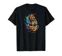 The Early Bird Gets The Good Coffee Lover Design Camiseta