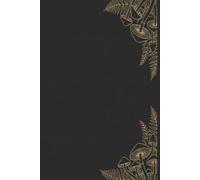 The Earth & Fungi Journal: 120-Page Lined Notebook with Left-Side Mushroom and Fern Borders