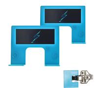 The Easy Hinge Mate - Tu solución rápida para la instalación de puertas, instalación de bisagras y herramienta de fijación con parte trasera magnética, herramienta exterior de carpintería para cajones