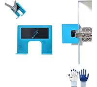 The Easy Hinge Mate - Your Quick Fix for Door Installation, Carpenter Latch Installation in Minutes, Accurate Guide for Hinges Cutting, for Home Drawer Woodworking Exterior Tool (1pcs)