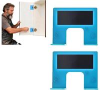 The Easy Hinge Mate - Your Quick Fix for Door Installation，Door Jamb Hinge Jig,Adjustable Accurate Guide for Hinges Cutting,Carpenter Latch Installation (4)