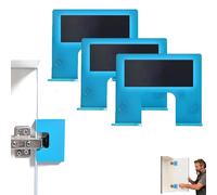 The Easy Hinge Mate, Your Quick Fix for Door Installation, Door Jamb Hinge Jig, Adjustable Accurate Guide for Hinges Cutting for Quick Setup (3PCS)