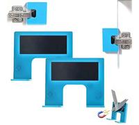 The Easy Hinge Mate, Your Quick Fix for Door Installation for Door, Accurate Guide for Hinges Cutting, Door Jamb Hinge Jig for Accurate Hinge Cutting, Quick Setup (2 unidades)