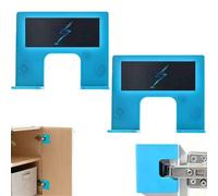 The Easy Hinge Mate, Your Quick Fix for Door Installation for Door, Accurate Guide for Hinges Cutting, Door Jamb Hinge Jig Tool for Precise Hinge Placement (2PCS)