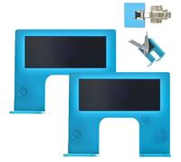 The Easy Hinge Mate, Your Quick Fix for Door Installation for Door, Adjustable Hinge Jig Tool for Accurate Door and Drawer Setup, Magnetic Back Carpenter Guide (2)