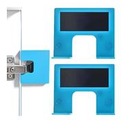 The Easy Hinge Mate-Your Quick Fix para la instalación de la puerta, plantilla de bisagra de jamba de puerta ajustable para posicionamiento preciso de bisagras para bricolaje y carpinteros en el hogar