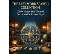 The Easy Word Search Collection: 1000+ Words Fun themed puzzles with answer keys