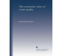 The economic value of water quality