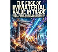 The Edge of Immaterial Value in Trade: Digital Product Creation Selling Knowledge Without Manufacturing Anything Physical