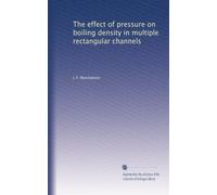 The effect of pressure on boiling density in multiple rectangular channels