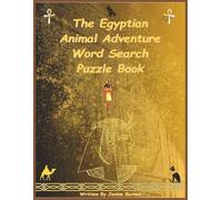 The Egyptian Animal Adventure Word Search Puzzle Book