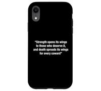 The Egyptian Pharaoh King Tut Tutankhamun Quotes Carcasa para iPhone XR