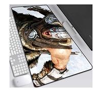 The Elder Scrolls Anime Alfombrillas de Ratón - Gaming Mousepad 800x300mm, 3mm Base de Goma Antideslizante, Superfície con Textura Especial, Compatible con ratón láser y óptico, para PC y Laptop, C