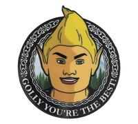 The Elder Scrolls IV: Oblivion Adoring Fan NPC Pin Badge - Edición limitada coleccionable - Licencia oficial - Numerado individualmente - 45 x 40,7 mm