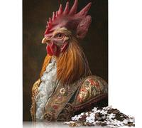The Elegant Chicken Rompecabezas Imposible,desafío for Adults Juego Educativo 1000 Piezas Obra De Arte De Juego De para Adultos, Regalos A Partir De 14 Años 1000pcs (40x28cm)
