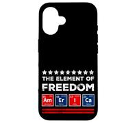 The Element of Freedom America, USA Liberty America Graphic Carcasa para iPhone 16