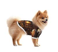 The Elephant in the Room - Camiseta de malla para perro, ligera y transpirable, de secado rápido, elástica, para perros pequeños