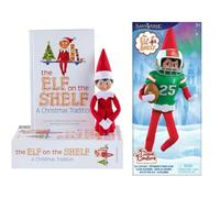 The Elf on the Shelf® Blue Eyed Boy & Claus Couture Collection® Touchdown Tidings Set