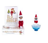 The Elf on The Shelf® Brown Eyed Boy & Matching Frost Pips™ Mini Bloom
