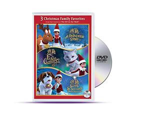 The Elf on The Shelf ELF Pets - Paquete de tres DVD | Santa's St. Bernard's Save Christmas, A Fox Cub's Christmas Tale, Santa's Reindeer Rescue