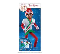 The Elf on The Shelf Juego de Ropa de Karate Kicks, Ayuda a tu Elfo Explorador a Servir Golpes Polares. Los Accesorios Incluyen Bandana Alegre, Pieza de Pecho Muscular de plástico con cinturón y