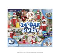 The Elf on The Shelf Kit Ultimate Elf de 24 días, Accesorios Oficiales para 24 días de Magia de Elfos, más de 70 Accesorios, 24 Paquetes de Ideas, para Edades de 3 años en adelante