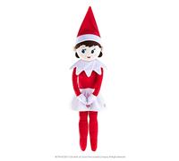 The Elf on the Shelf Plushee PAL Huggable-Girl | Ideas y apoyos para niños y Adultos | Muñeca de Juguete Figura Suave (niña abrazable), Color Rojo (PPHUGG)