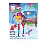 The Elf on the Shelf Polar Props North Pole Pitch Kit - Accesorios y Accesorios de Elfo 11 en 1 para escenas de Elfo de fútbol fáciles y Deportivas, Elfo Explorador no Incluido