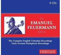 The Emmanuel Feuermann Edition : Columbia et Parlophone.