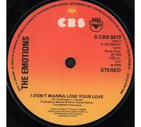 The Emotions (Soul) - I DON'T WANNA LOSE YOUR LOVE 7 INCH (7" VINYL 45) UK CBS 1976