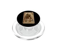 The Emperor Tarot Card Scrapbook Design PopSockets PopGrip para MagSafe