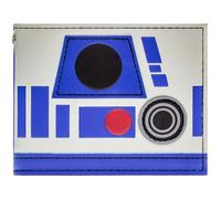 The Empire Strikes Back Star R2-D2 Droide de Reparación Wars Alianza Rebelde Billetera/Cartera Bi-Fold ID & Tarjetero, Azul