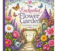 The Enchanted Flower Garden: The Enchanted Flower Garden Coloring Book | Whimsical Fairy Garden Coloring Pages for Adults & Kids | Magical Nature Coloring Book
