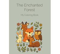 The Enchanted Forest- children's coloring book (English edition): Creative and comforting coloring book (Lin & Lune-EN)