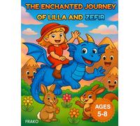 The Enchanted Journey of Lilla and Zefir: A Storybook and Coloring Book for Kids Ages 5-8 - A Magical Tale of Kindness, Adventure, and Imagination