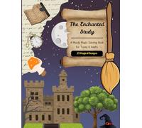 The Enchanted Study: A Moody Magic Coloring Book for Teens & Adults