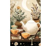 The Enchanted Teapot Journal: Cottagecore Witchy Notebook for Spells, Recipes & Reflection