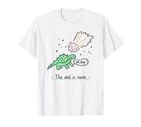 The End Is Near (Divertido Dibujo de Dinosaurio Infantil Gráfico) Camiseta